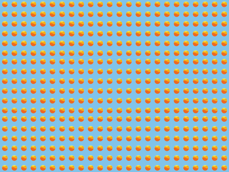 Vinil podovi efekt drva sunshine naranče uzorak - TenStickers