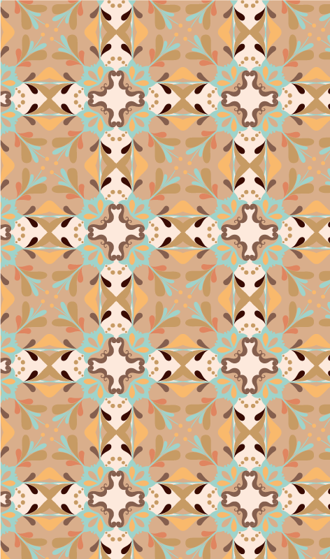 Klasične pločice vinil tepih - TenStickers