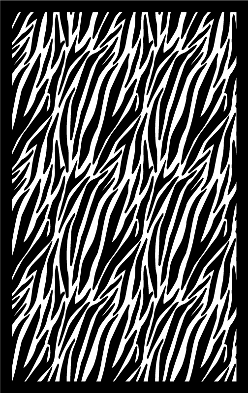 Vinil prostirka sa zebra efektom životinjskog printa - TenStickers