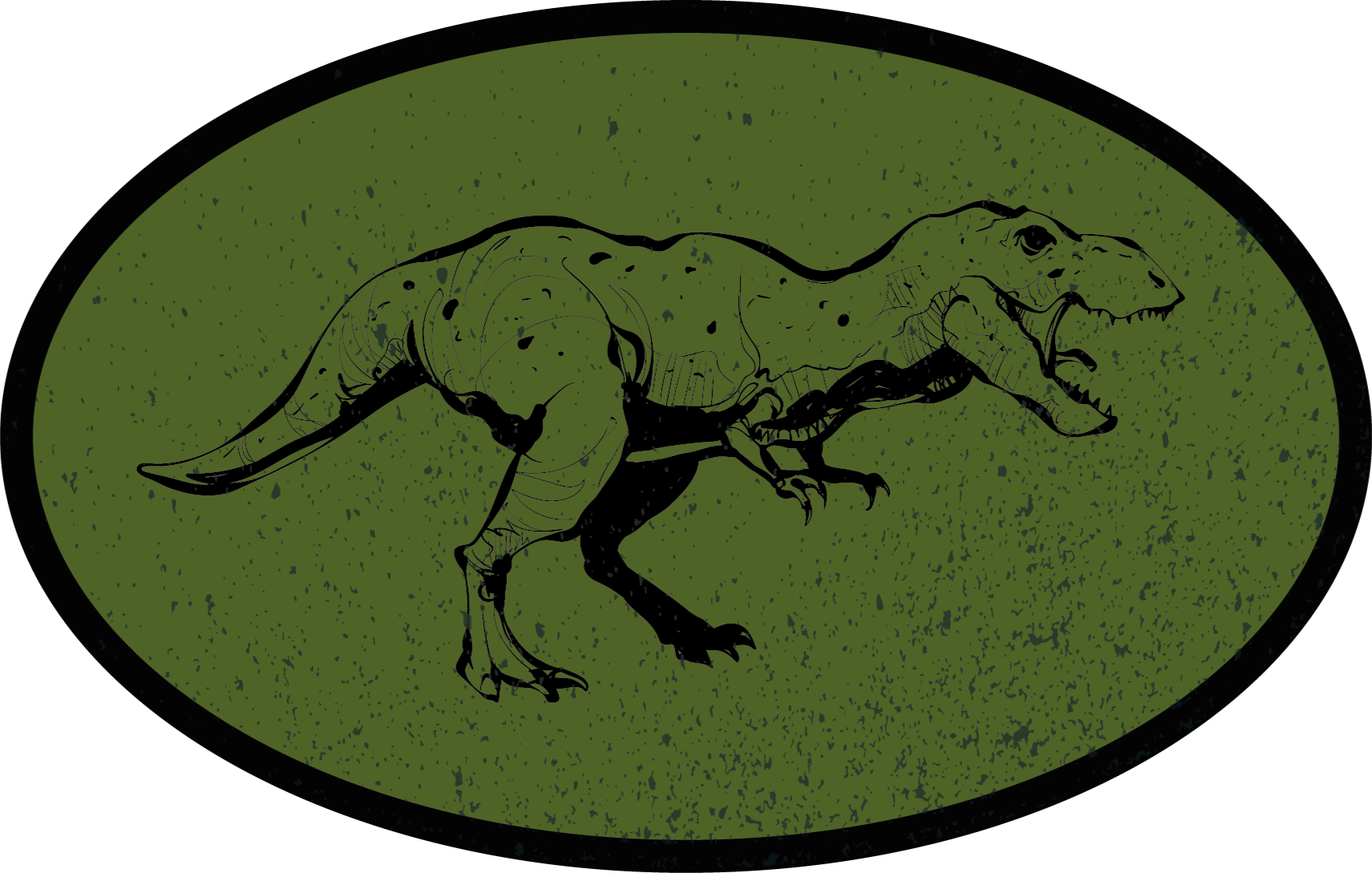 Drugi vinil podovi s temom dinosaura - TenStickers