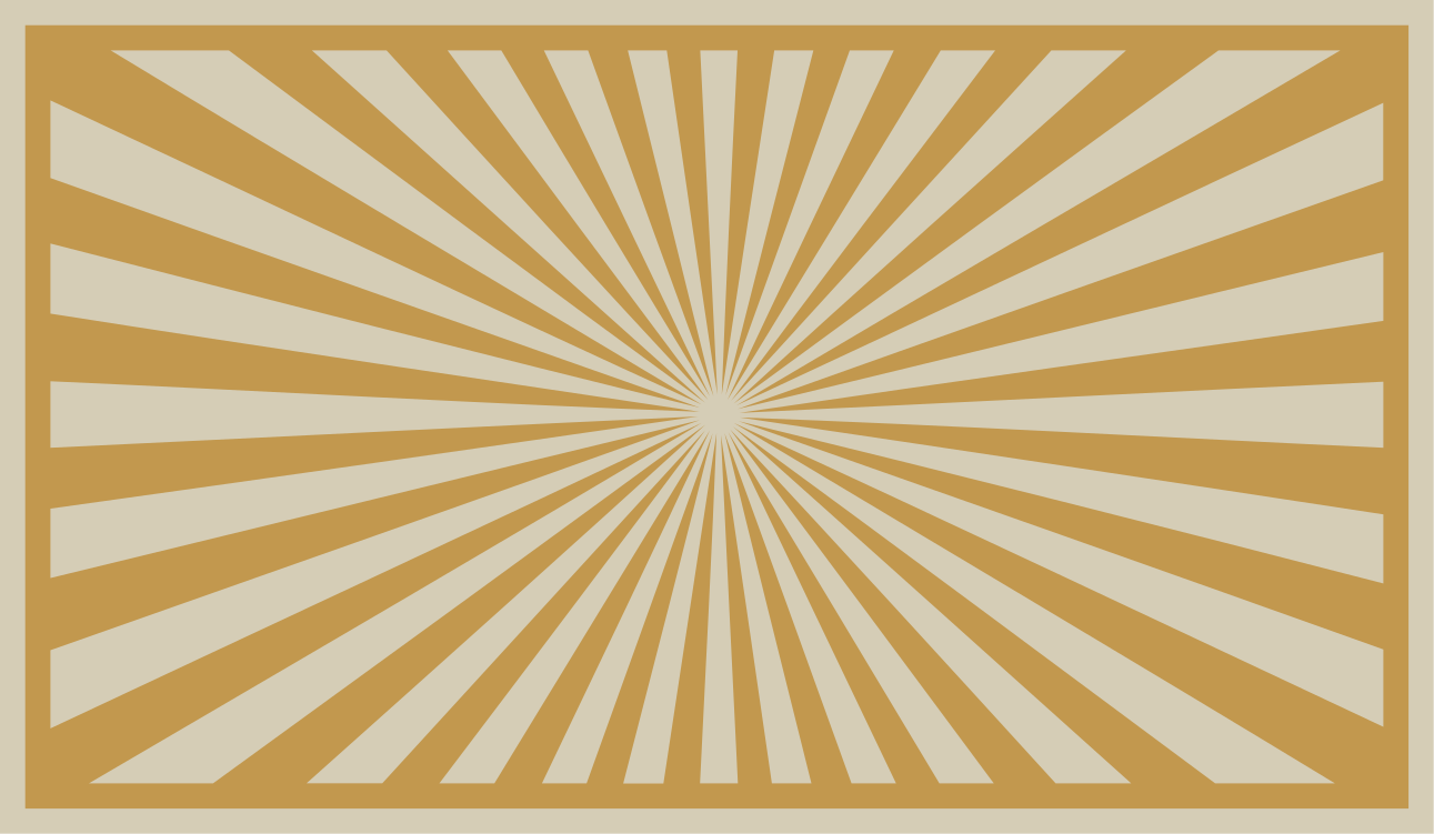 Vinil podovi geometrijski radiant burst pattern - TenStickers