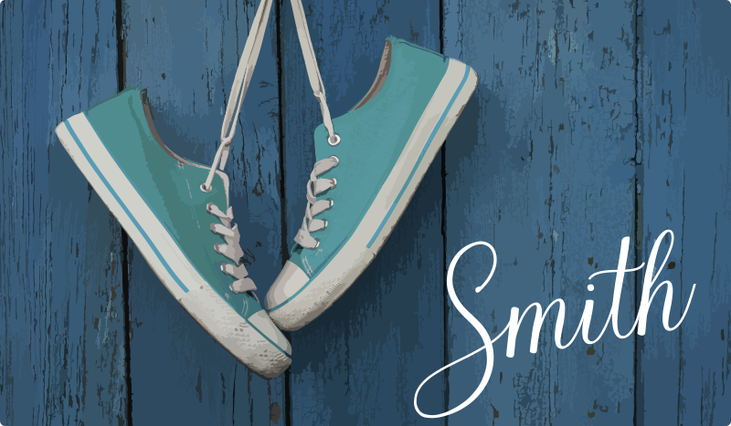 Vinil podovi tekstura personalizacija tenisica - TenStickers