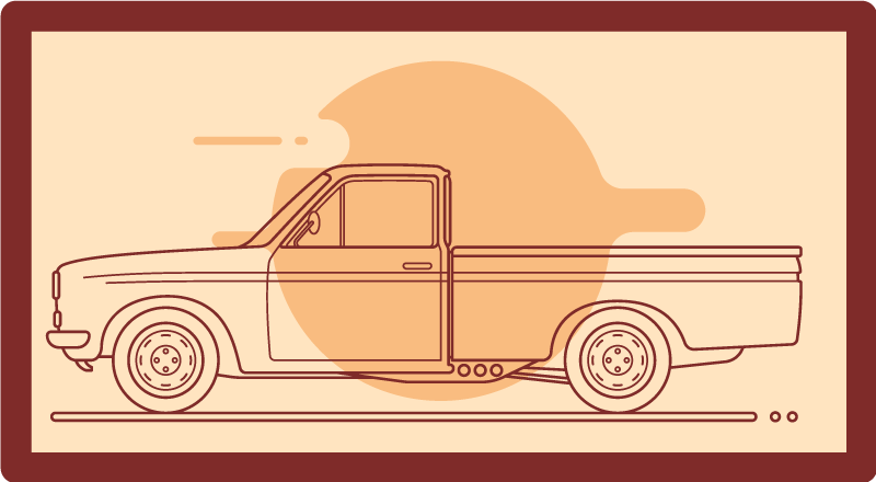 Vinil podovi djeca ilustracija vozila igračke - TenStickers