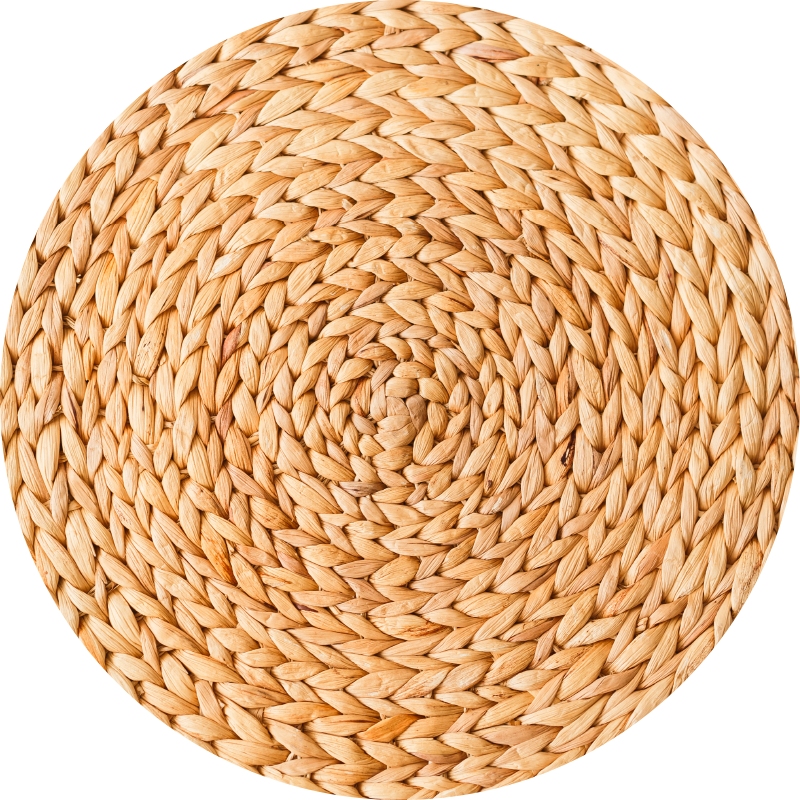 Vinil podovi tekstura pleteni uzorak - TenStickers