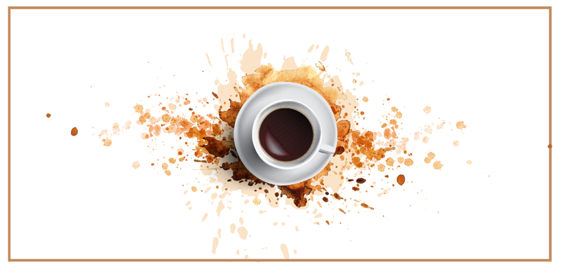 Kava eksplozija blagovaonica vinil prostirka - TenStickers