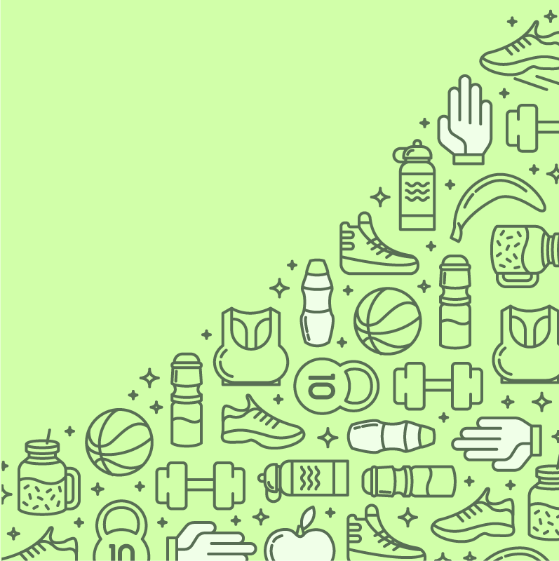 Drugi vinil podovi oprema za fitness - TenStickers