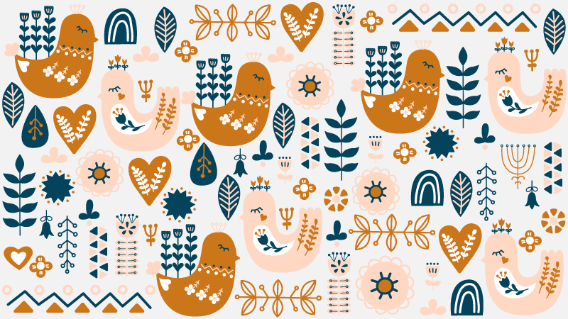 Vinil podovi djeca razigrani dječji uzorci - TenStickers