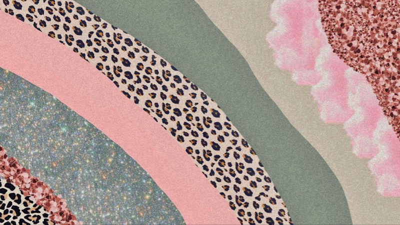 Vinil podovi spavaća soba slojeviti valovi boja - TenStickers