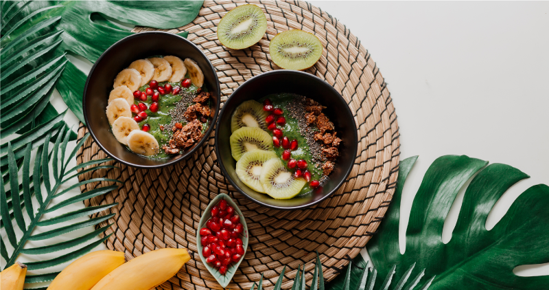 Zdrava zdjela za voće kuhinjska vinil prostirka - TenStickers