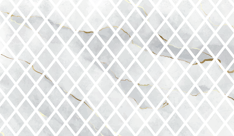 Kamene podne pločice od dijamanta i bežije - TenStickers