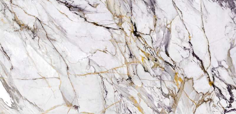 Bijele kamene podne pločice - TenStickers