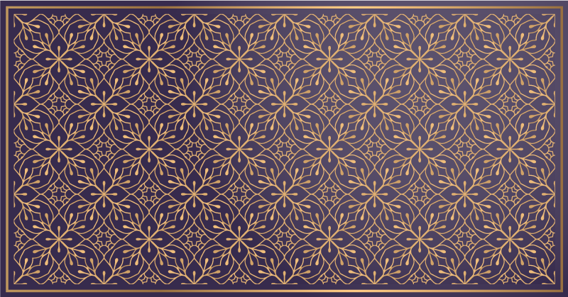 Vintage tepih vintage style - TenStickers