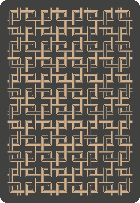 Vinil podovi mozaik elegantni linijski uzorci - TenStickers