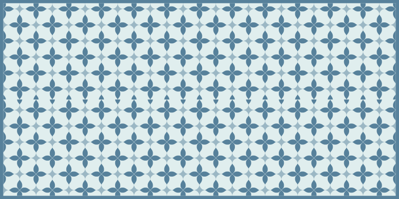 Vinil pločice bezvremenski botanički motiv - TenStickers