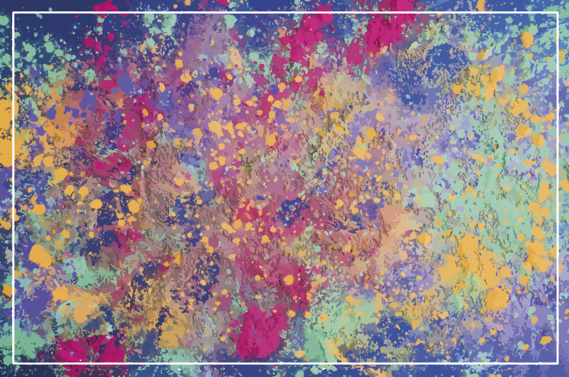 Vinil podovi druge teksture apstraktni prasak - TenStickers