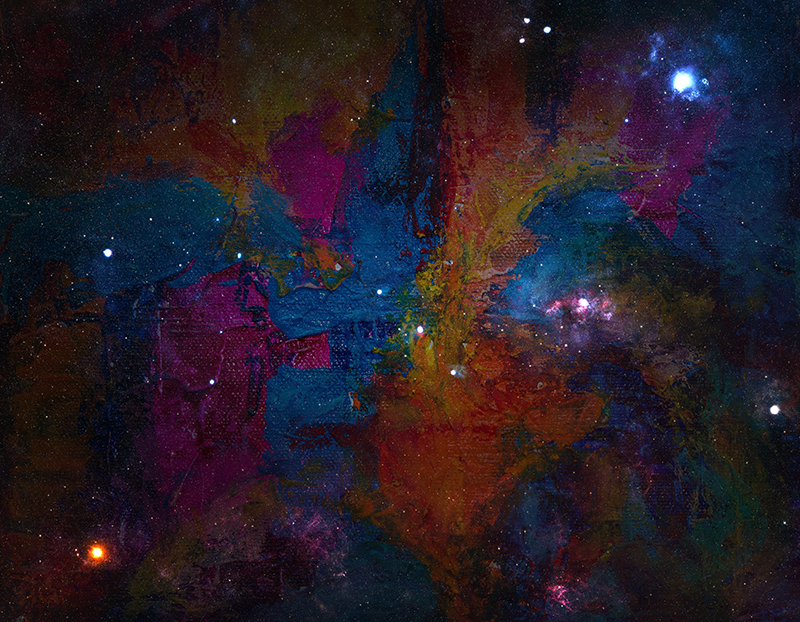 Vinil podovi zvijezde dizajn kozmičkog prostora - TenStickers