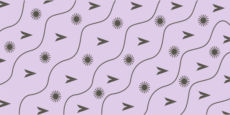 Vinil podovi moderan valni uzorak vibrance - TenStickers