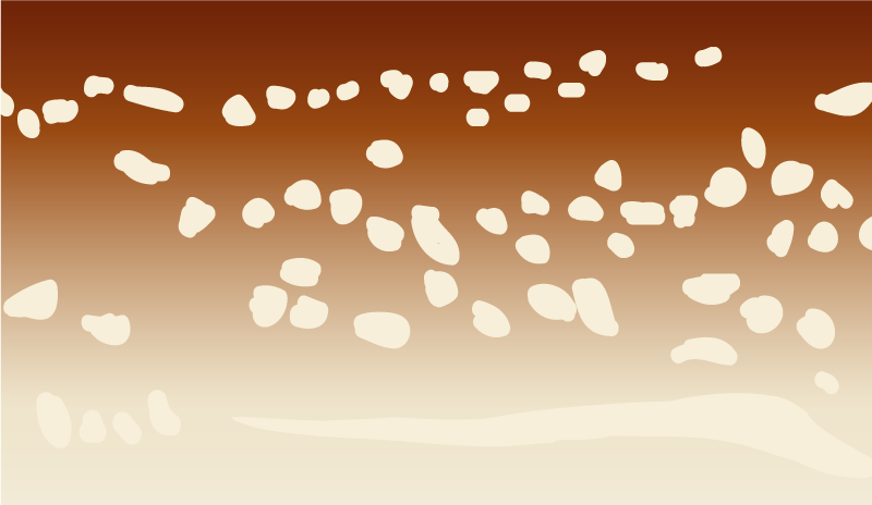 Koža jelena životinjski print vinil prostirka - TenStickers