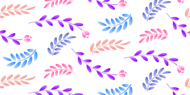 Vinil podovi cvijeće i biljke botanički element lista - TenStickers