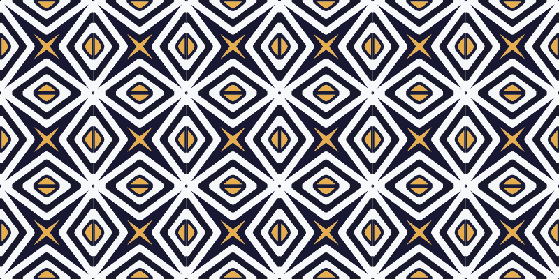 Vinil podovi geometrijski uzorak u obliku dijamanta - TenStickers