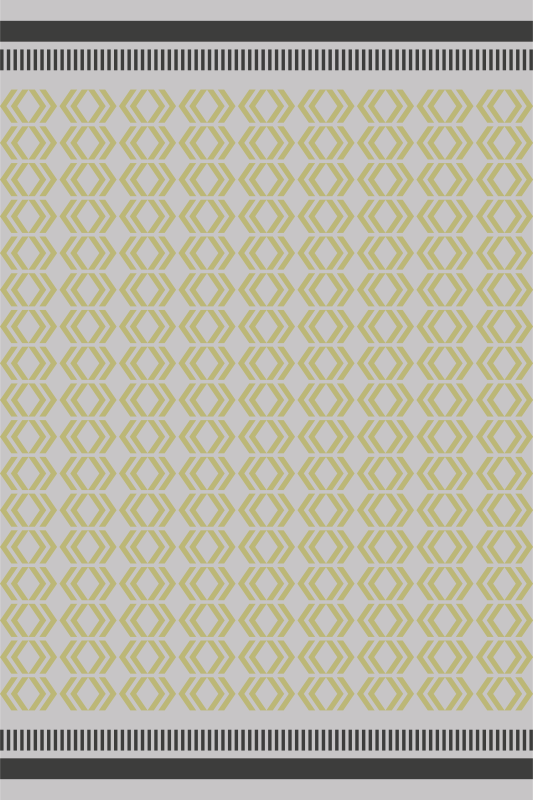 Vinil podovi dnevna soba okvir od saća - TenStickers