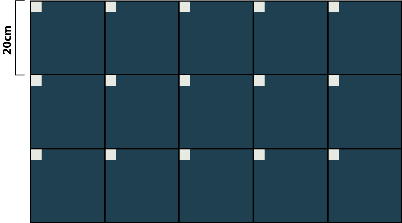 Vinil pločice tamnoplava tekstura - TenStickers