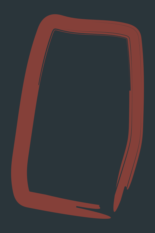 Vinil podovi dnevna soba elegantan apstraktni oblik - TenStickers