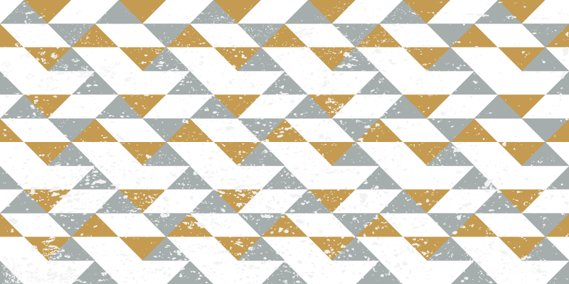 Vinil podovi geometrijski dijagonalni trokutasti uzorak - TenStickers