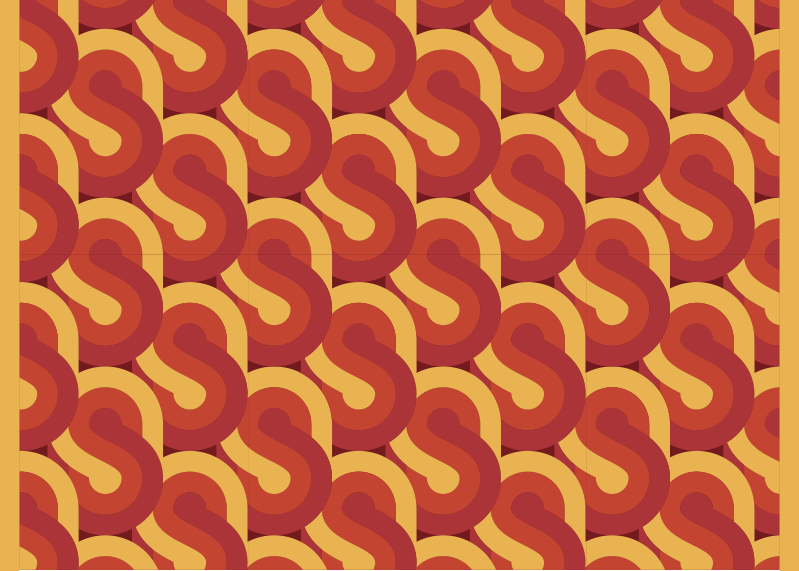 Vinil podovi berba dinamičan retro dizajn - TenStickers