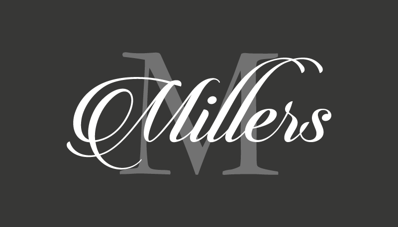 Vinil podovi spavaća soba elegantni običaj i inicijal - TenStickers