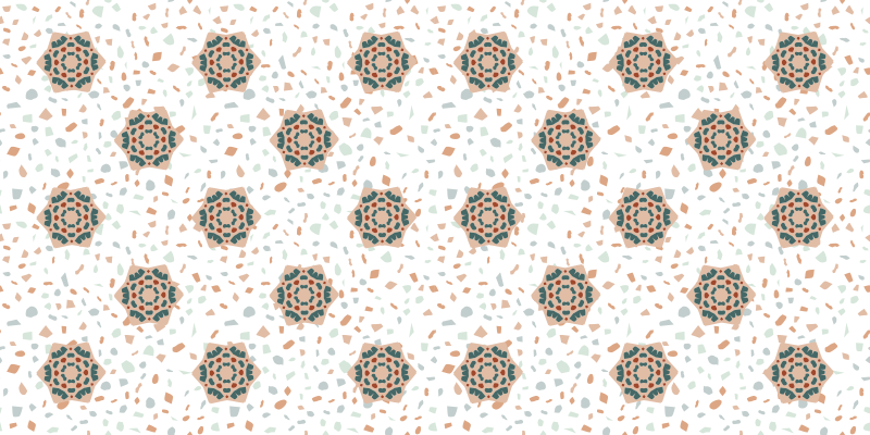 Vinil podovi druge teksture bijeli mozaik - TenStickers