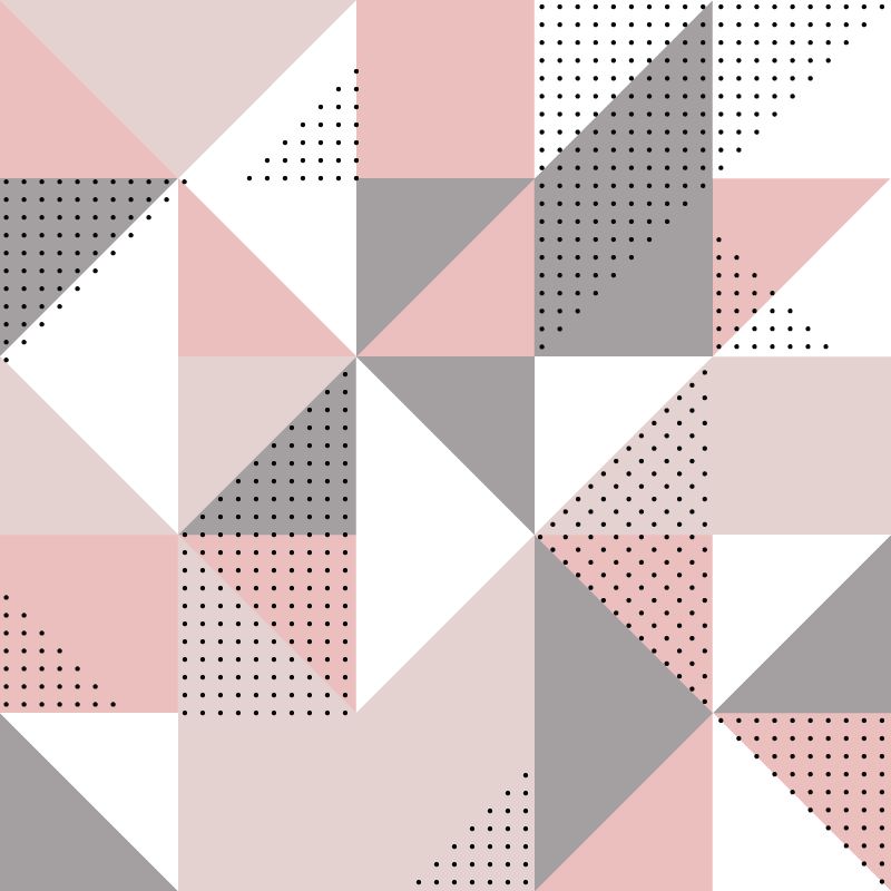 Vinil podovi geometrijski trokutasti segmenti u boji - TenStickers