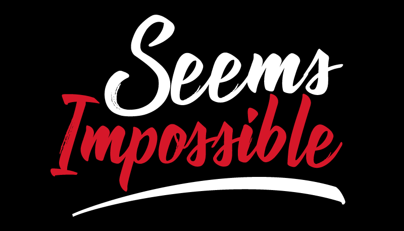 Vinilne prostirke s frazama čini se nemogućim - TenStickers