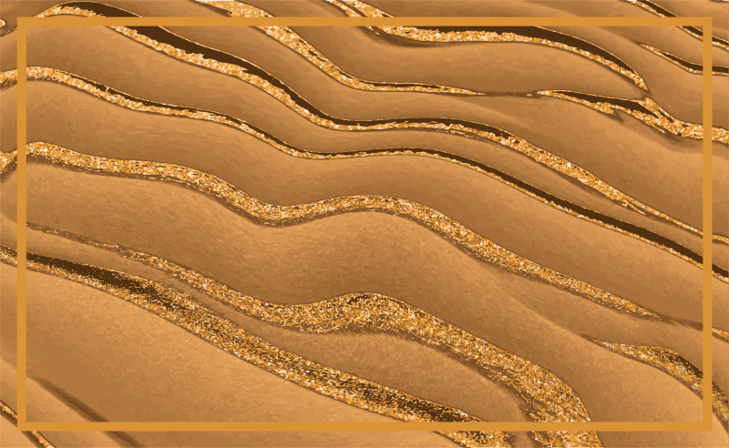 Krem i vinil prostirka s efektom smeđeg mramora - TenStickers