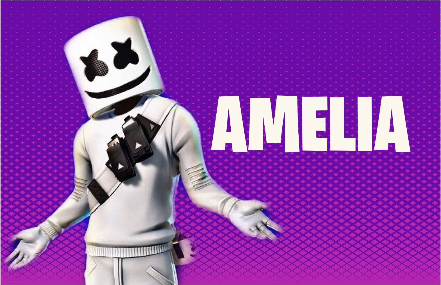 Vinil podovi tinejdžeri dj figura s imenom - TenStickers