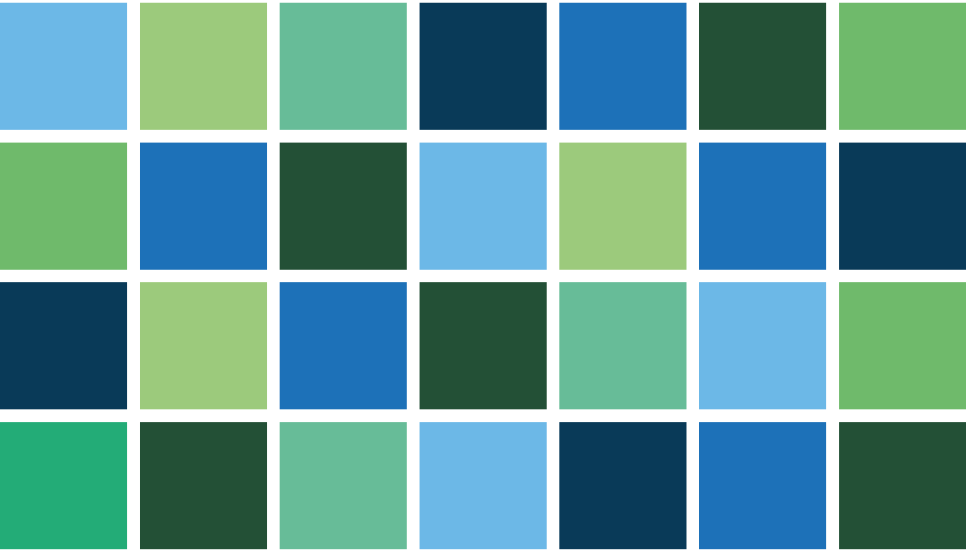 Vinil podovi za kupatilo šareni kvadratni blokovi - TenStickers