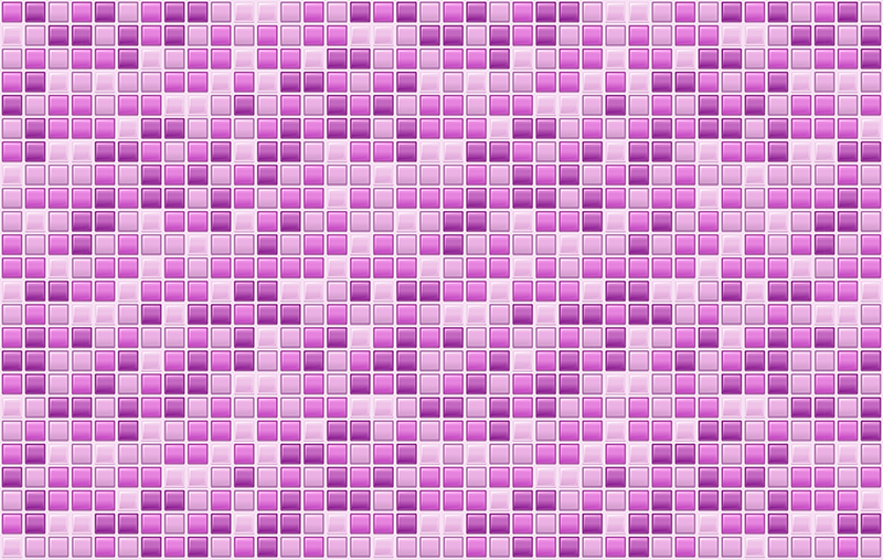 Ljubičaste nijanse pločica kuhinjske podne pločice - TenStickers