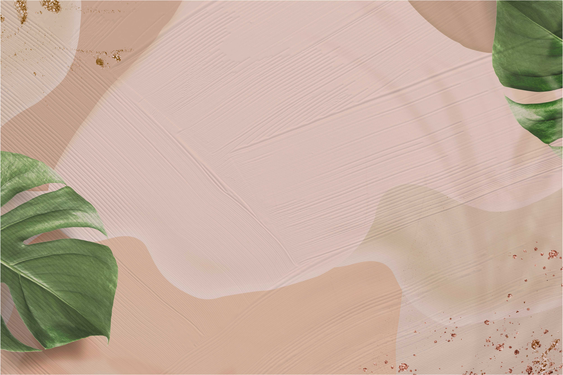 Vinil podovi dnevna soba tropsko rumenilo od lišća - TenStickers