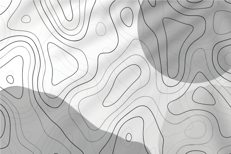 Vinil podovi minimalistički apstraktni linearni uzorci - TenStickers