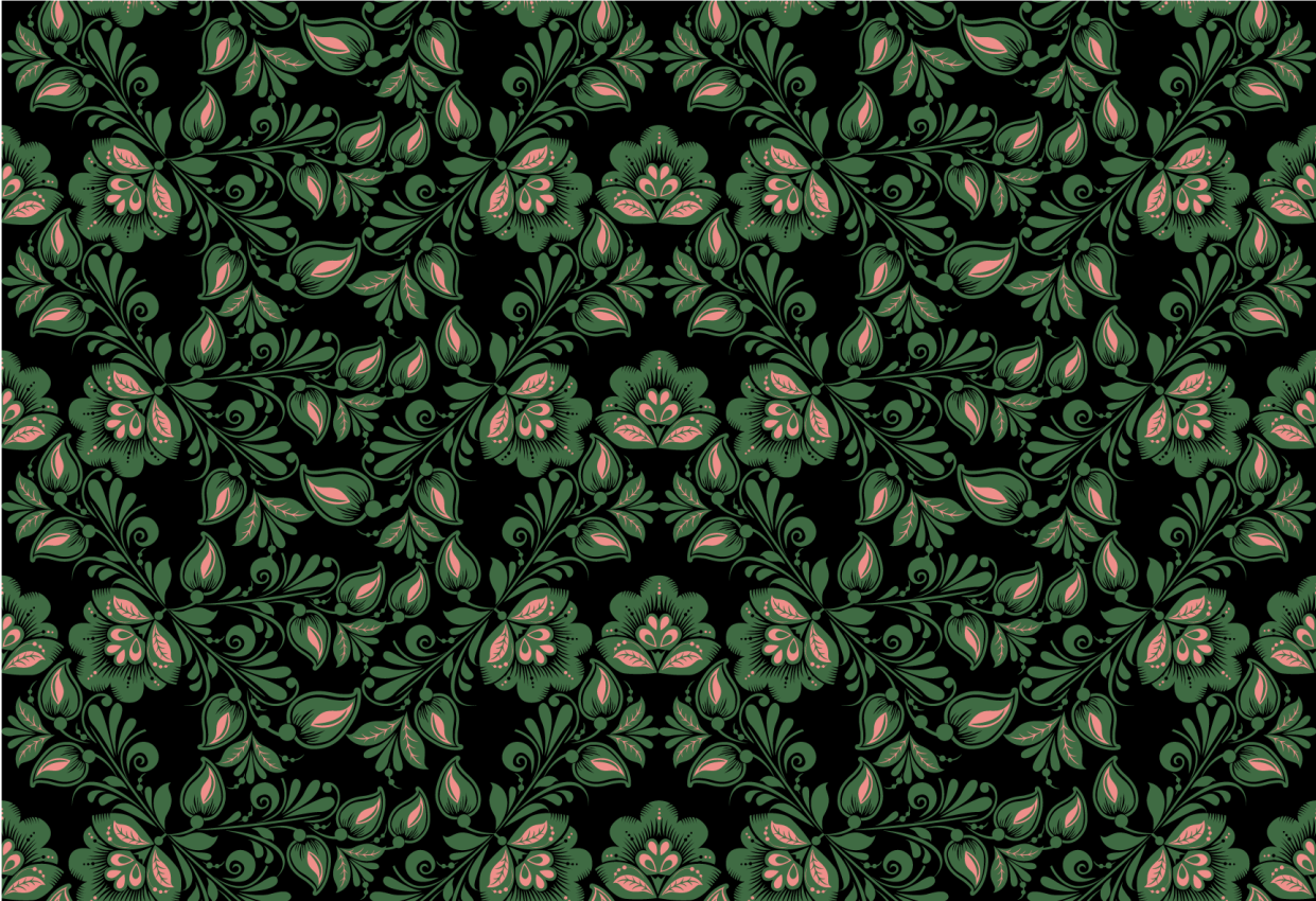 Vinil podovi cvijeće i biljke motiv botaničkog zelenila - TenStickers