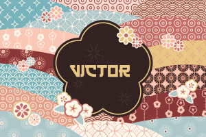 Vinil podovi s imenima šareni uzorak - TenStickers