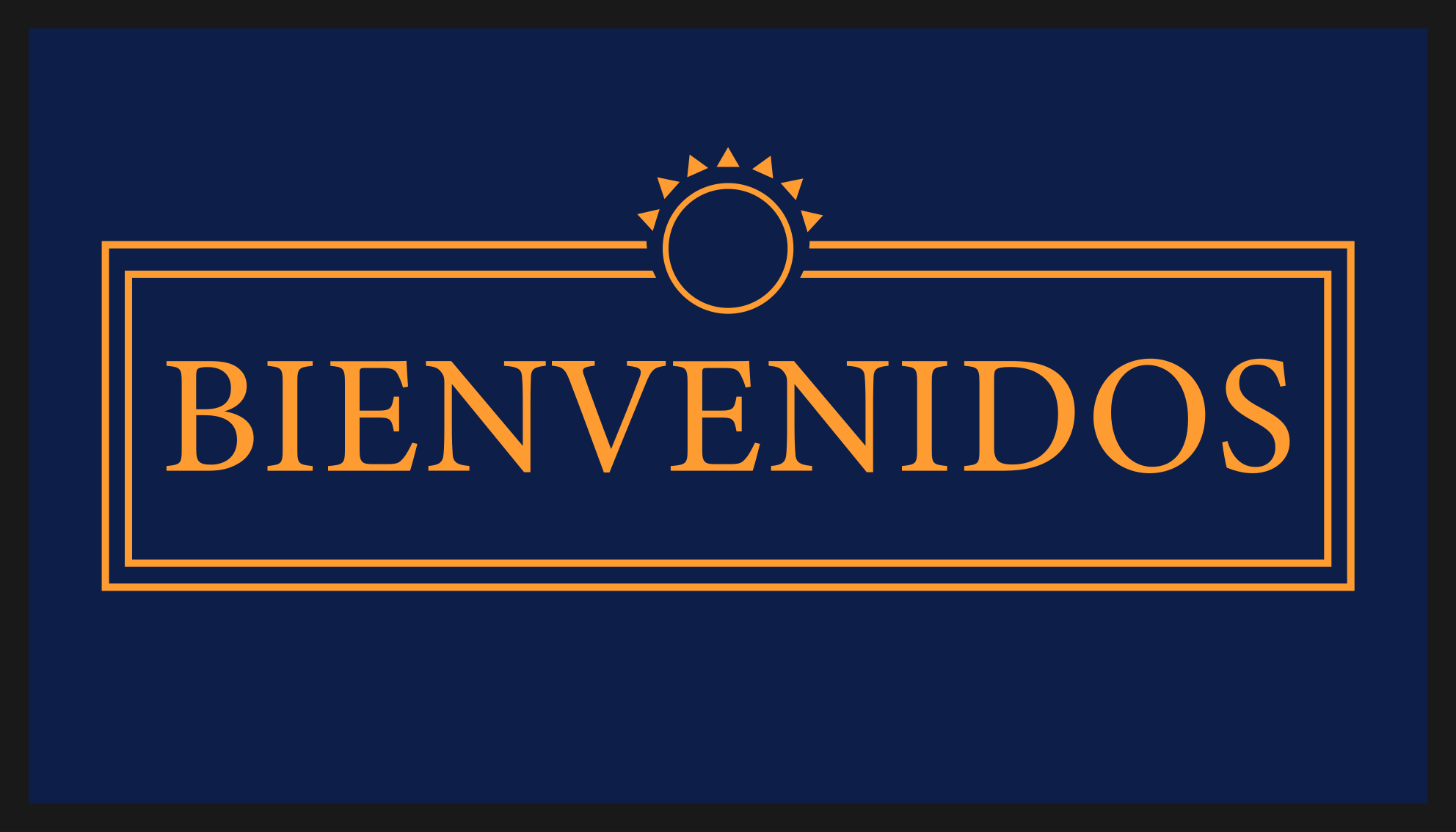 Vinil podovi moderan pozdravna poruka - TenStickers