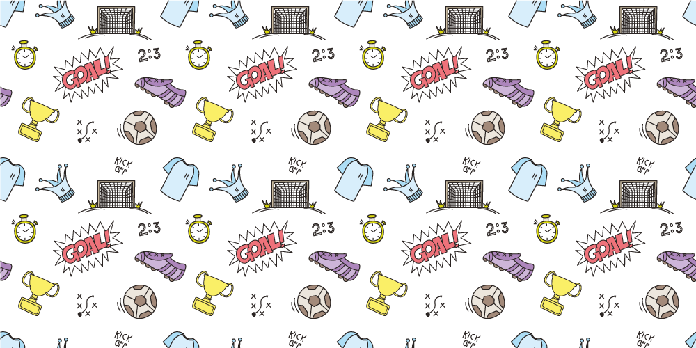 Vinil podovi igre tema sportskih simbola - TenStickers