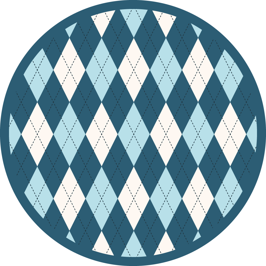 Vinil podovi geometrijski elegancija dijamantnog uzorka - TenStickers