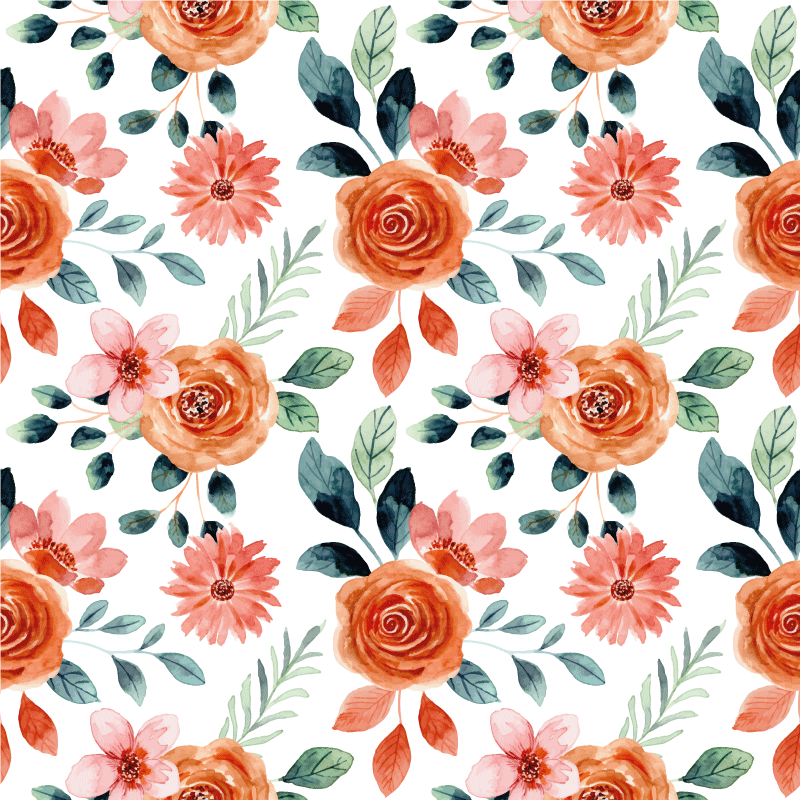 Vinil podovi cvijeće i biljke cvjetajući užitak - TenStickers