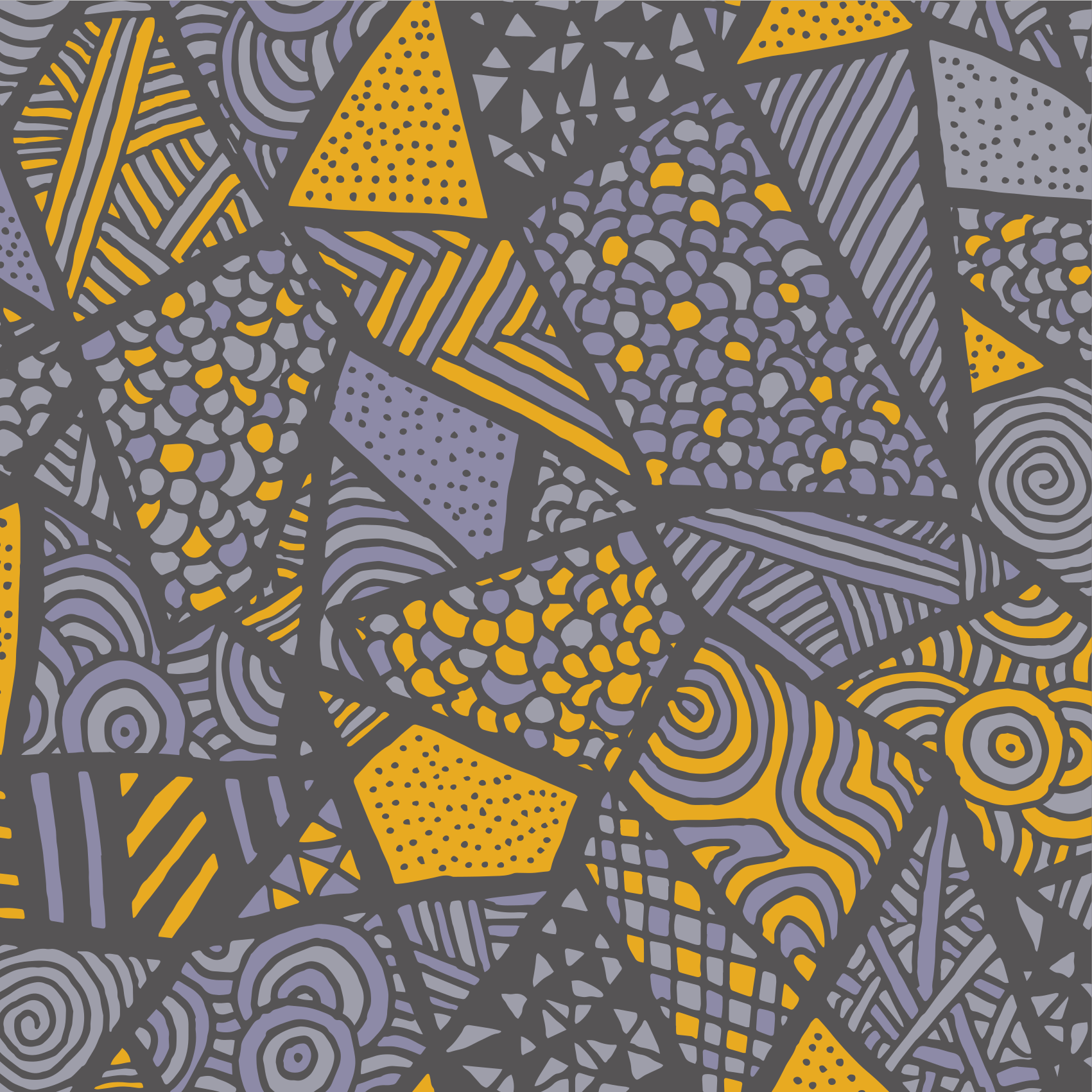 Vinil podovi geometrijski dinamični sivi oblici - TenStickers