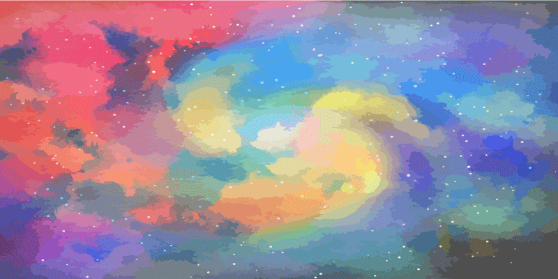 Vinil podovi moderan nebeski vrtlog - TenStickers