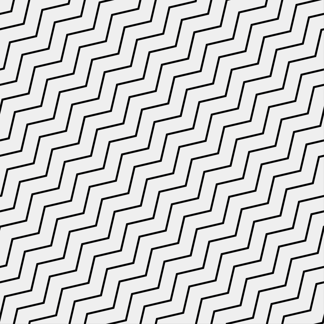 Vinil podovi geometrijski zigzag trend - TenStickers
