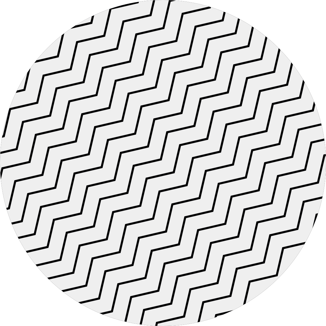 Vinil podovi geometrijski zigzag element - TenStickers