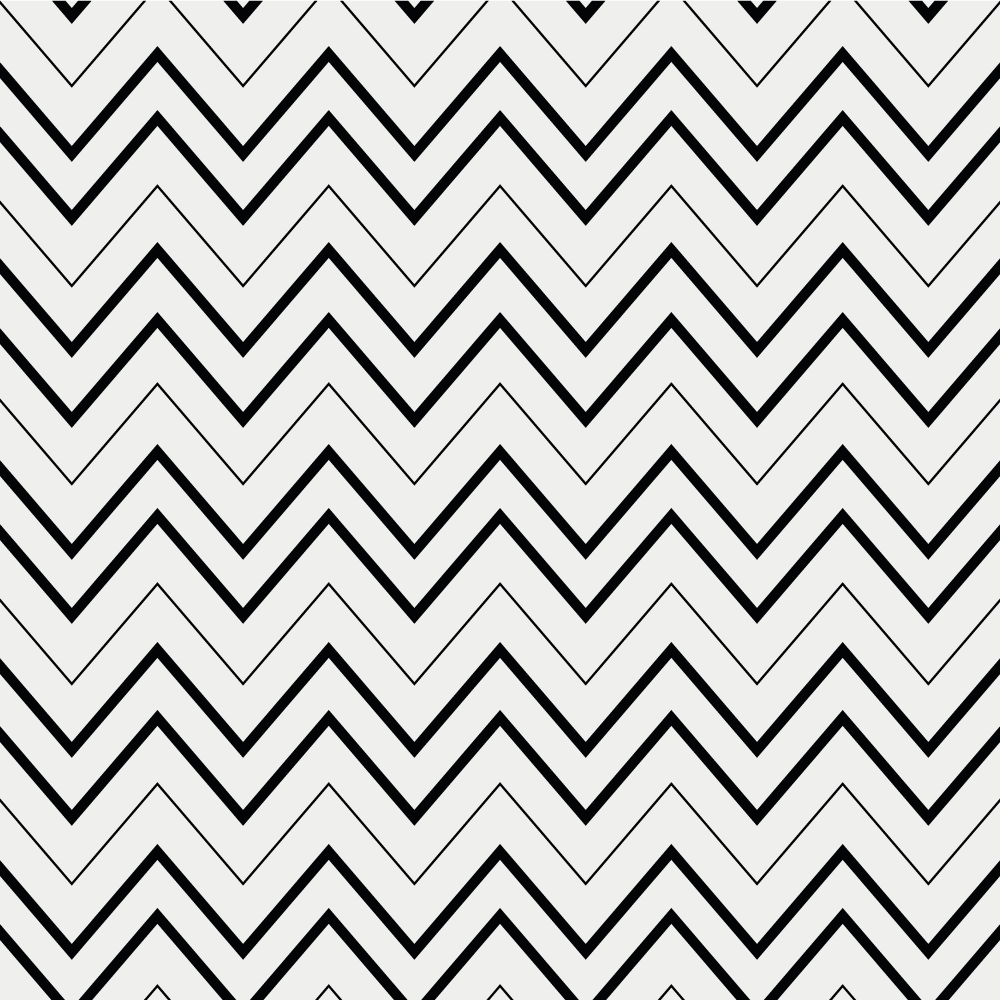 Vinil podovi minimalistički u stilu chevron uzorka - TenStickers